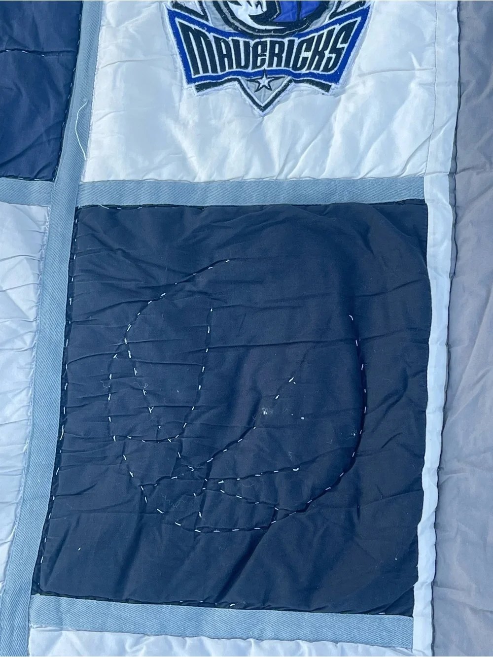Pottery Barn Teen NBA Basketball Teams Patchwork Quilt Blanket Twin